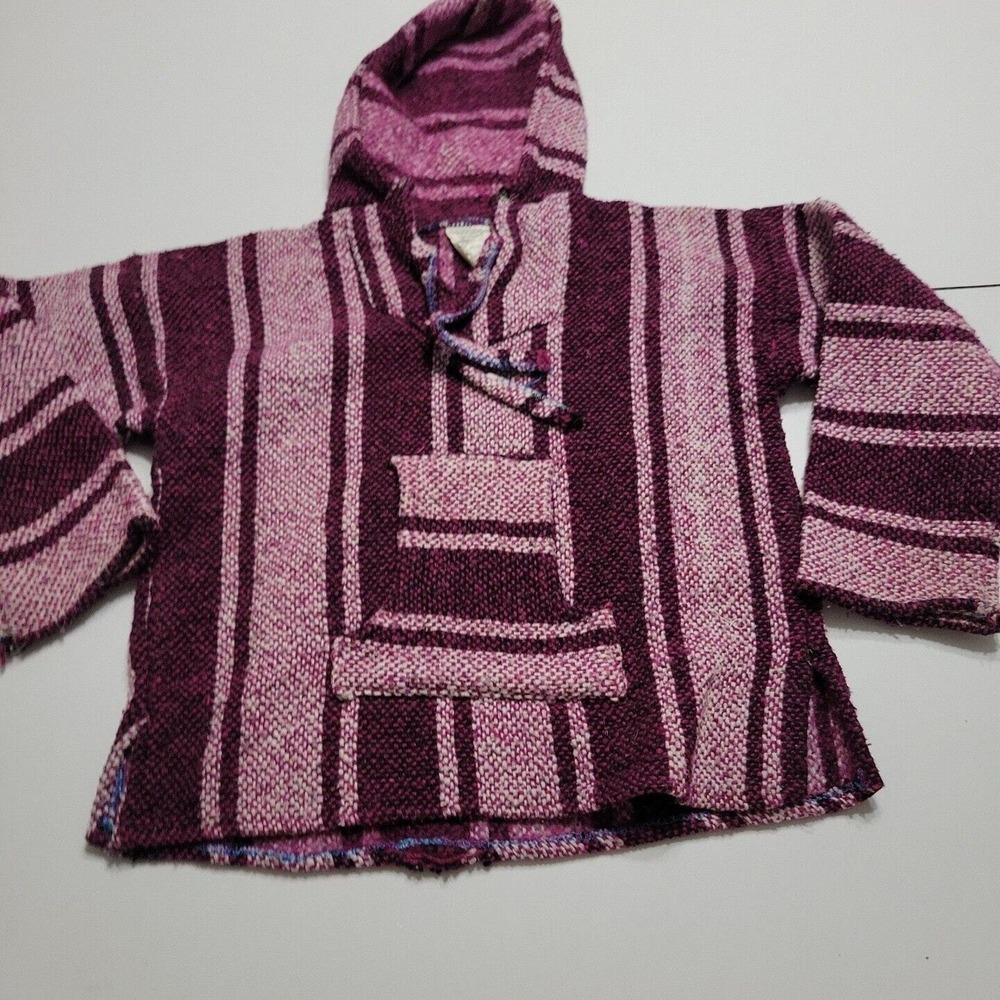 Charitos Coat Girls 8 Pull Over Jacket Purple Kangaroo Pocket Hoodie Warm Cozy
